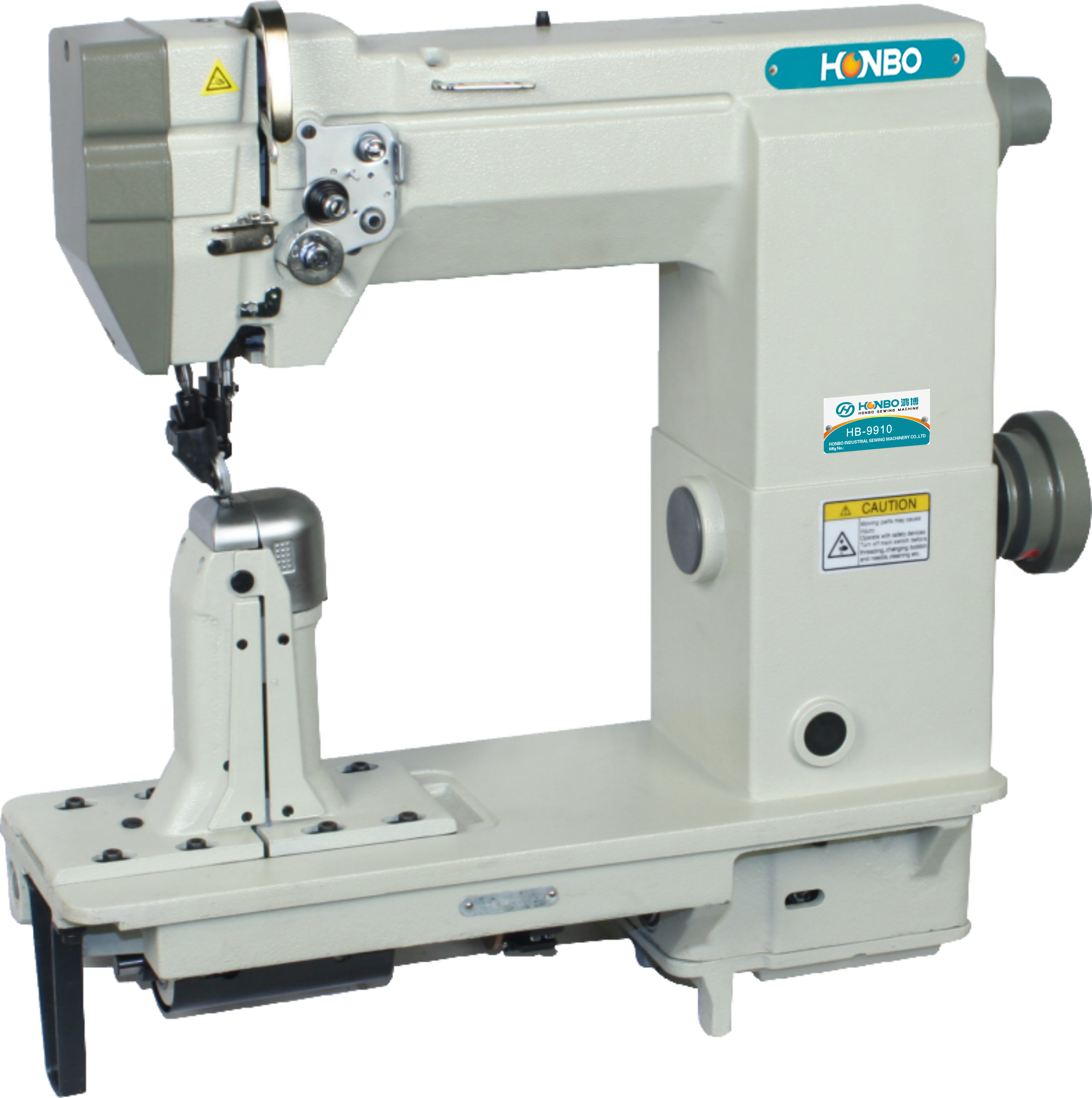 HB-9910/9920 industrial roller press foot double single needle post bed leather shoe lockstitch sewing machine