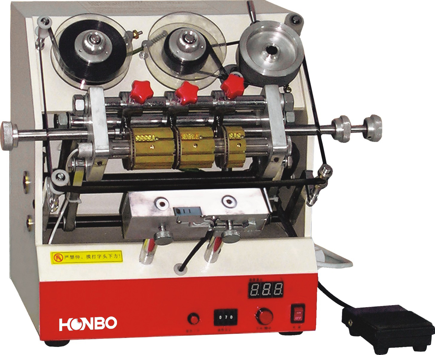 HB-600 single word type bench electro dynamic industrial price shoe t-shirt printing machi