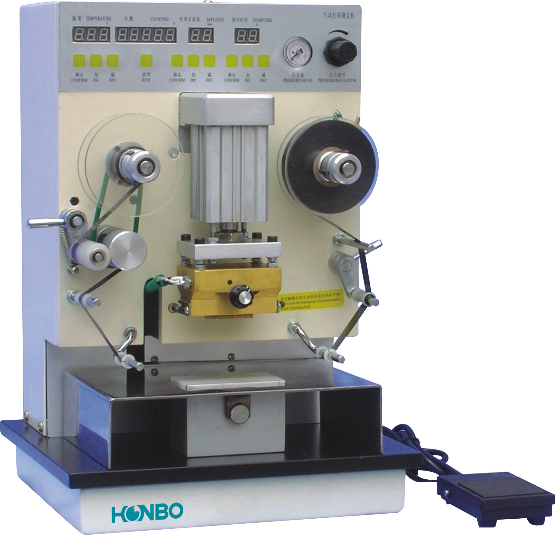 HB-Q industrial factory dierct price pneumatic code printing and stamping machine