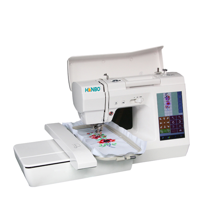 HB-7500 domestic embroidery machine for working room or family