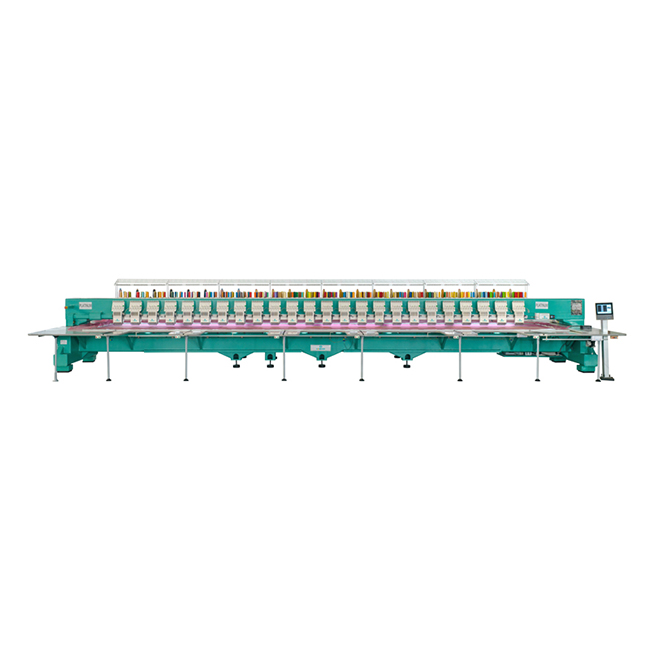 HB-HFG924 24 head factory price computerized flat embroidery machine