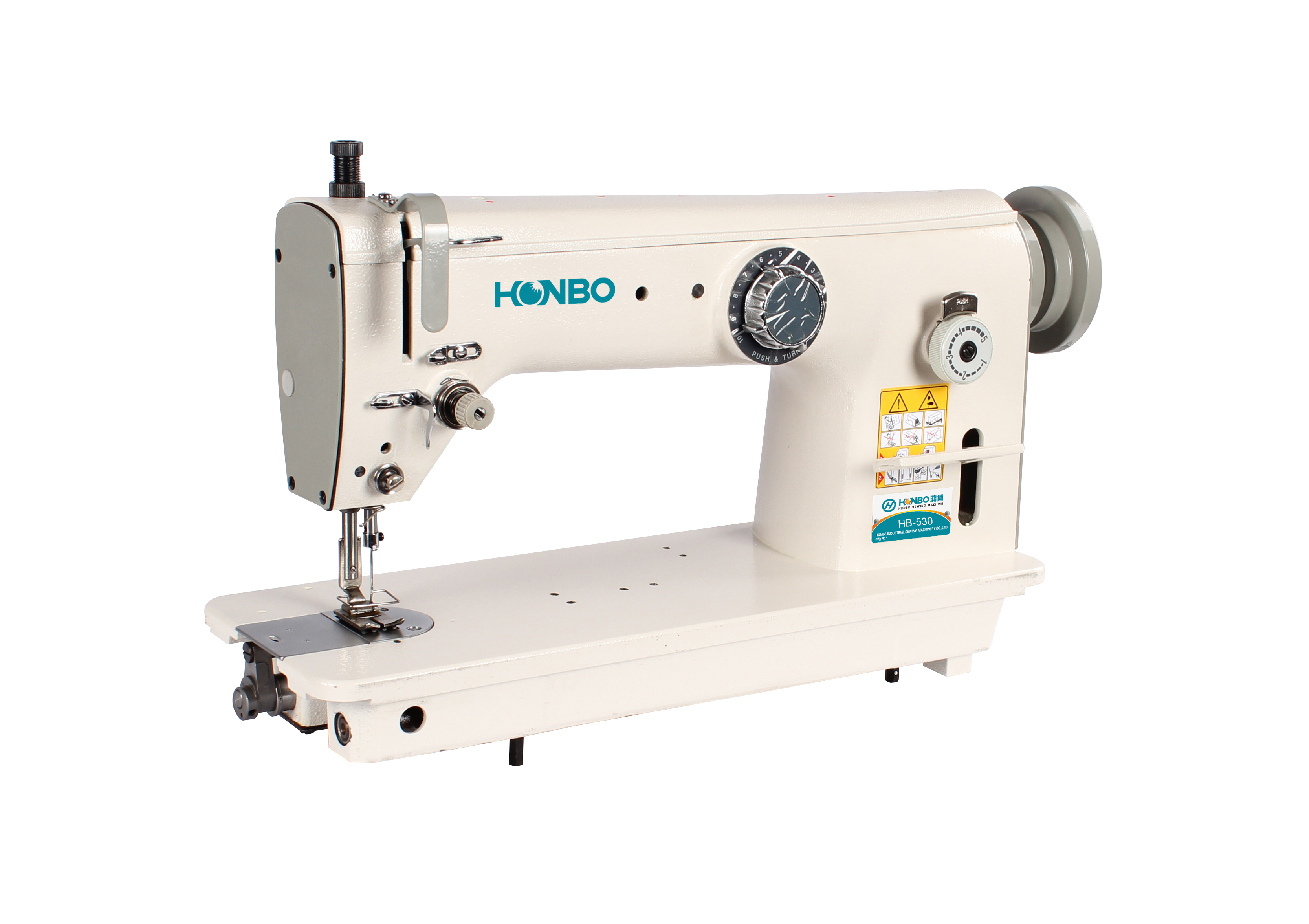 HB-530B Single Needle Zigzag Sewing Machine With Big Hook
