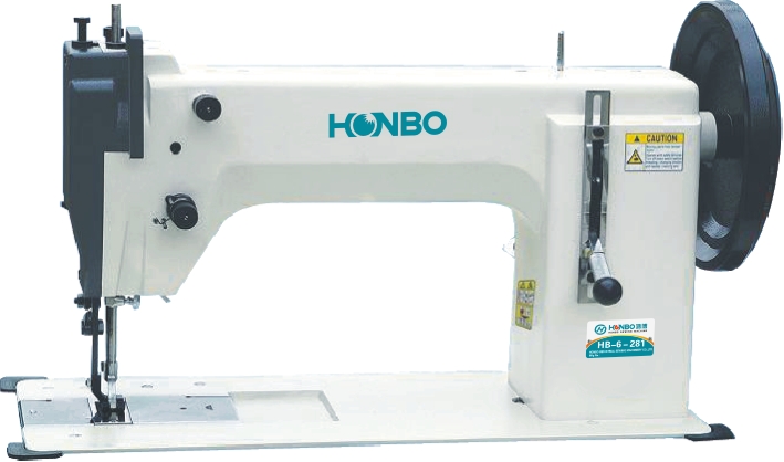HB-6-182 singl-needle sewing very thick material synchronization